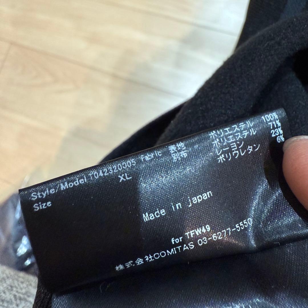 TFW49 HALF ZIP PULLOVER ハーフジッププルオーバー XL