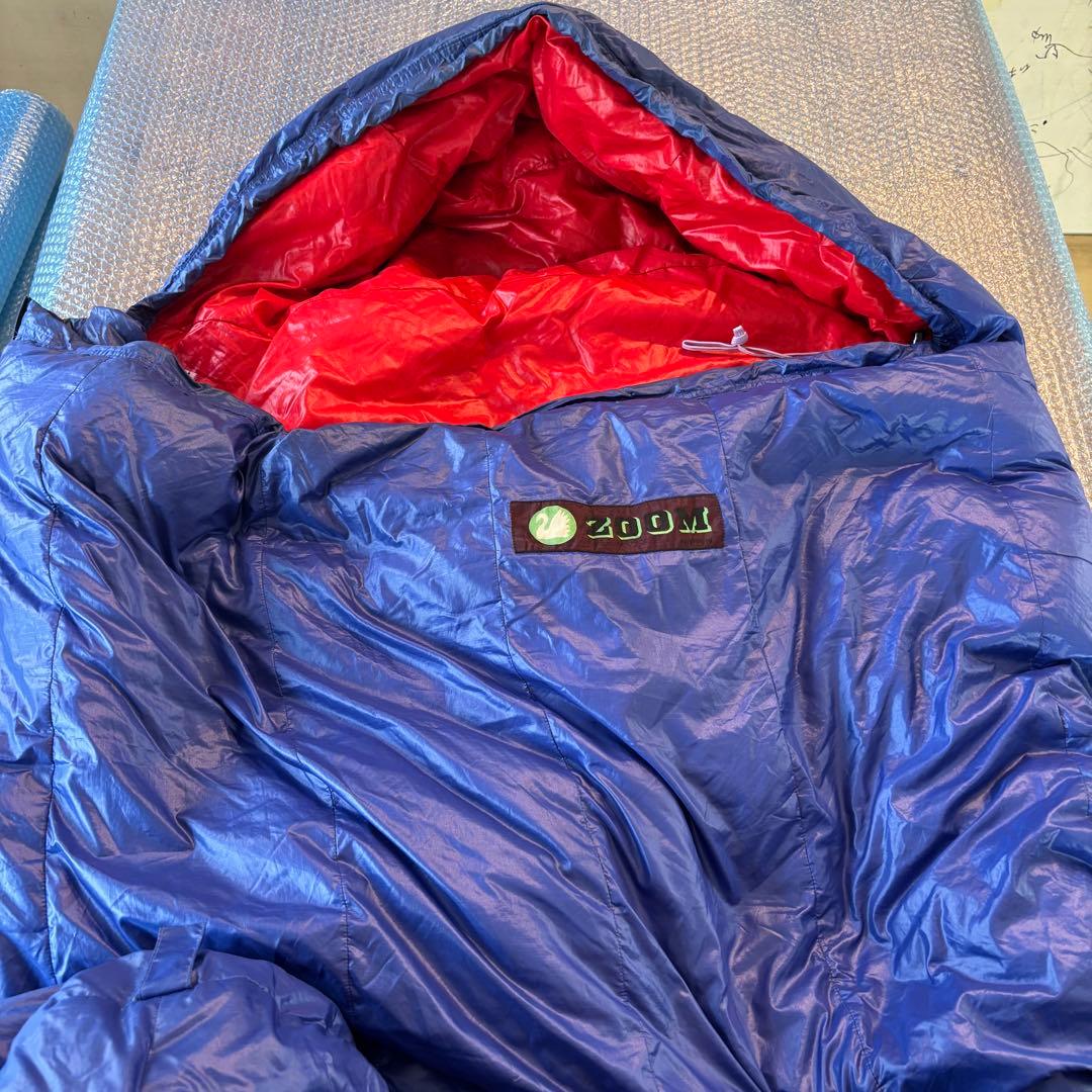 希少 日本製　国産布団メーカー　サンモト　シュラフ ホワイトグースダウン　寝袋