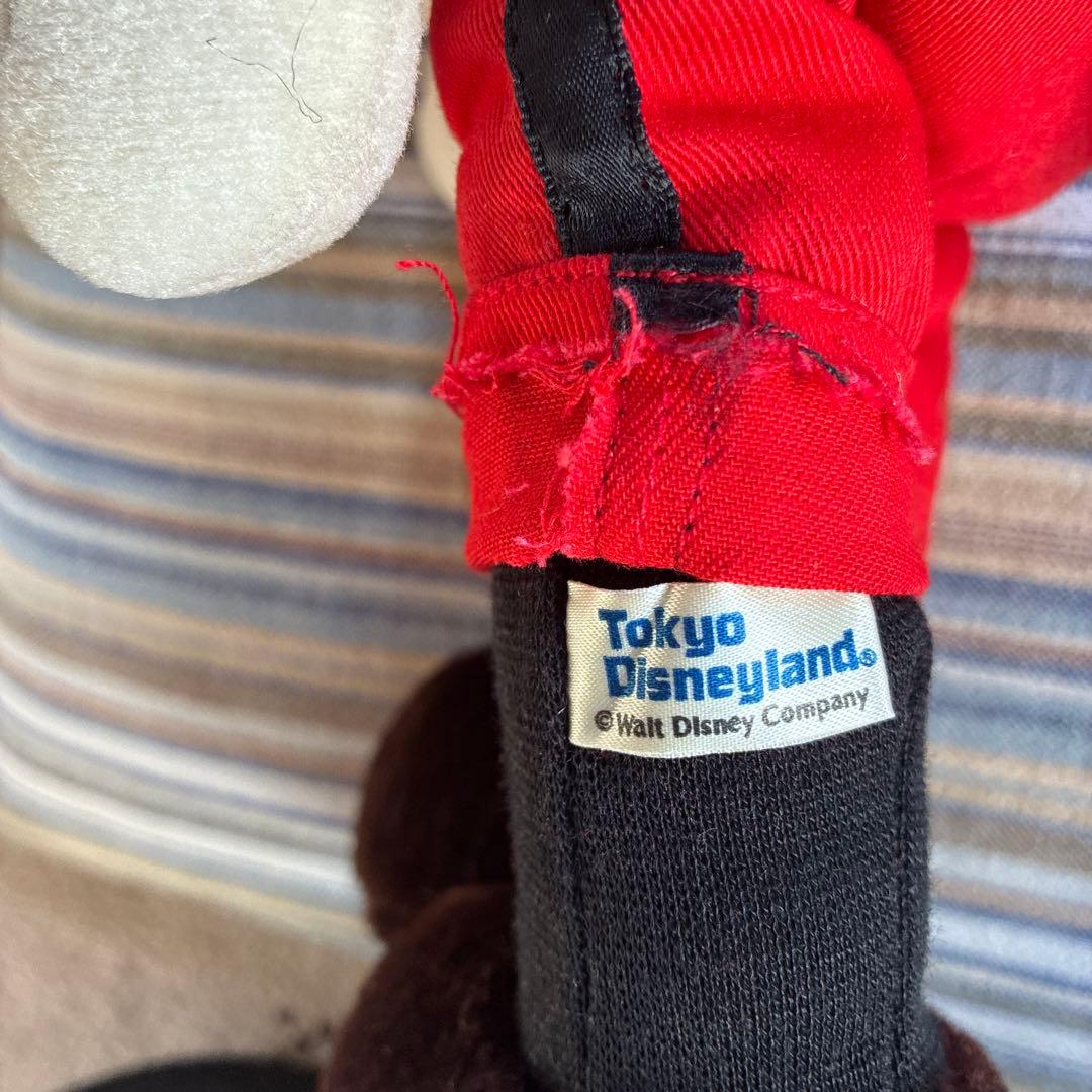 ミッキーマウス ぬいぐるみ　メモリーゴーラウンド　ディズニーランド　1980年代