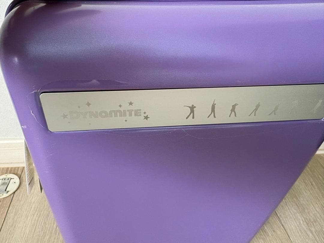 BTS ダイナマイト×サムソナイト キャリーオンバッグ