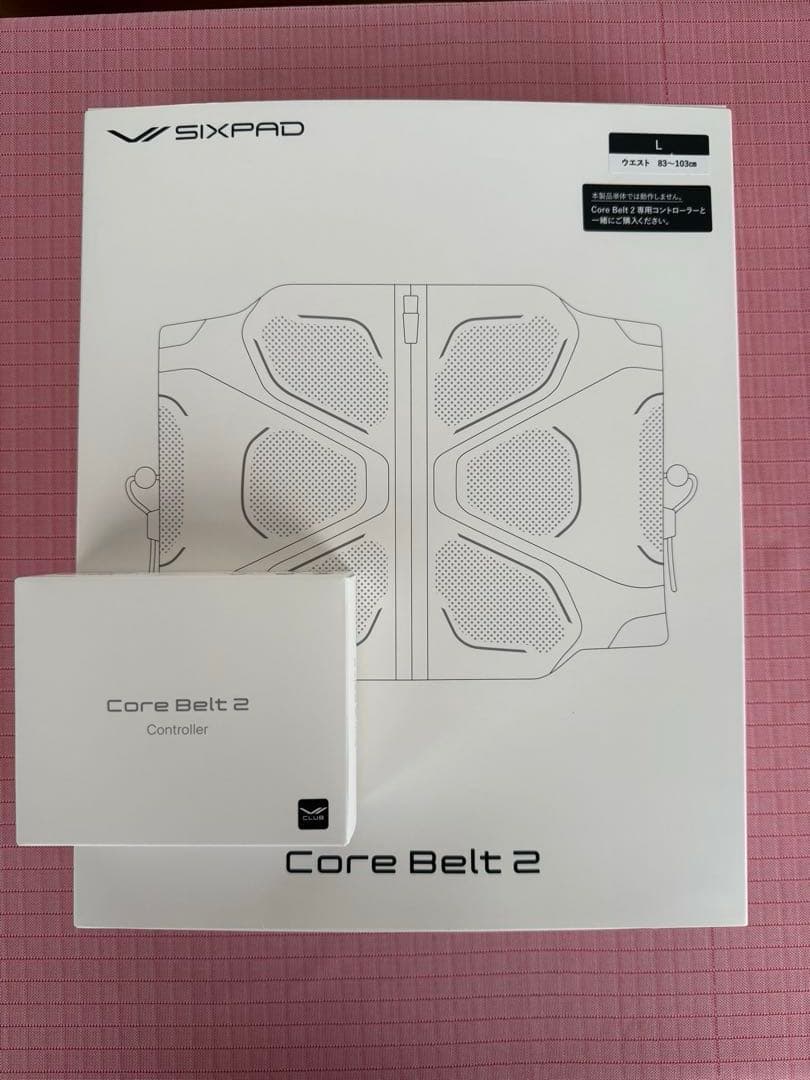 ４月発売　SIXPAD Core Belt２ (コアベルト２) Lサイズ