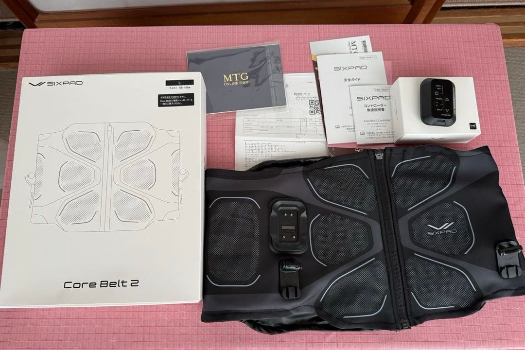 ４月発売　SIXPAD Core Belt２ (コアベルト２) Lサイズ