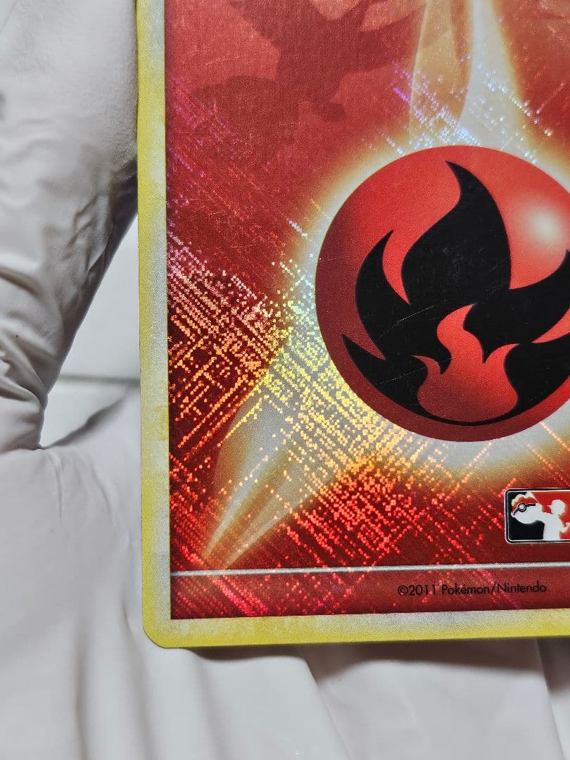 【英語版ポケモンカード】基本炎エネルギー ホウオウ背景 PLAY!POKEMON