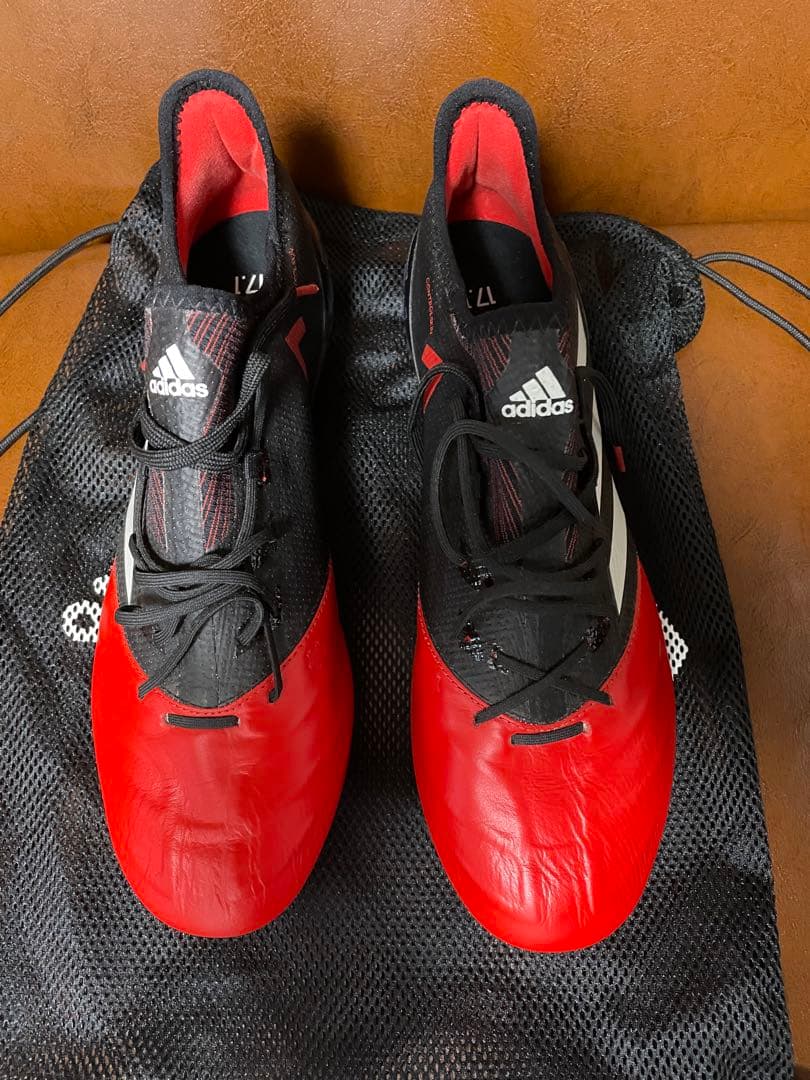 adidas 17.1 サッカーシューズ スパイク レッド/ブラック