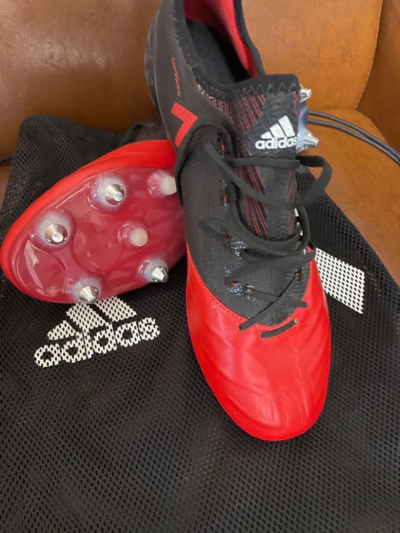adidas 17.1 サッカーシューズ スパイク レッド/ブラック