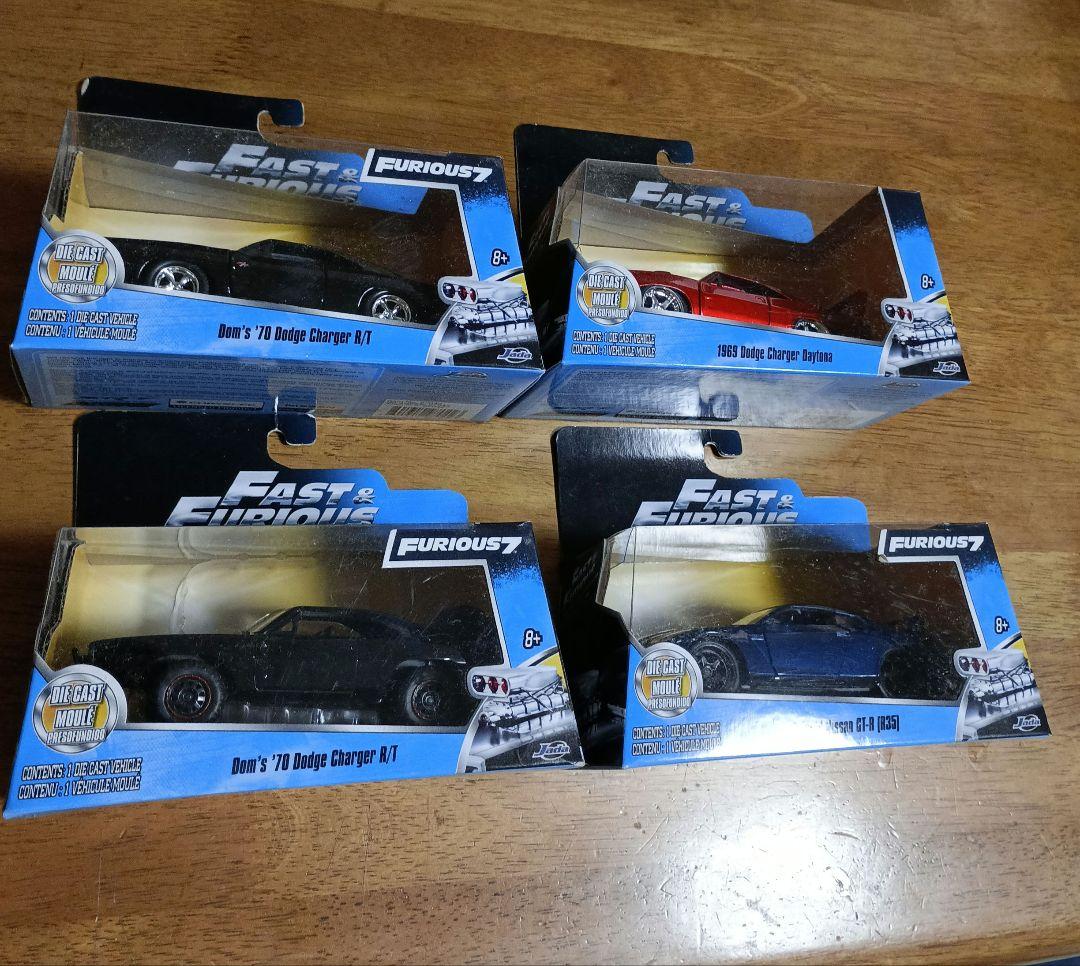 ◎ワイルド・スピード ミニカー 4台セット