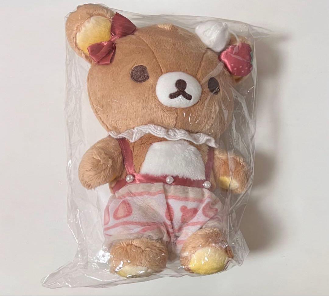 【新品未開封】リラックマ ストロベリーショートケーキ　ぬいぐるみ