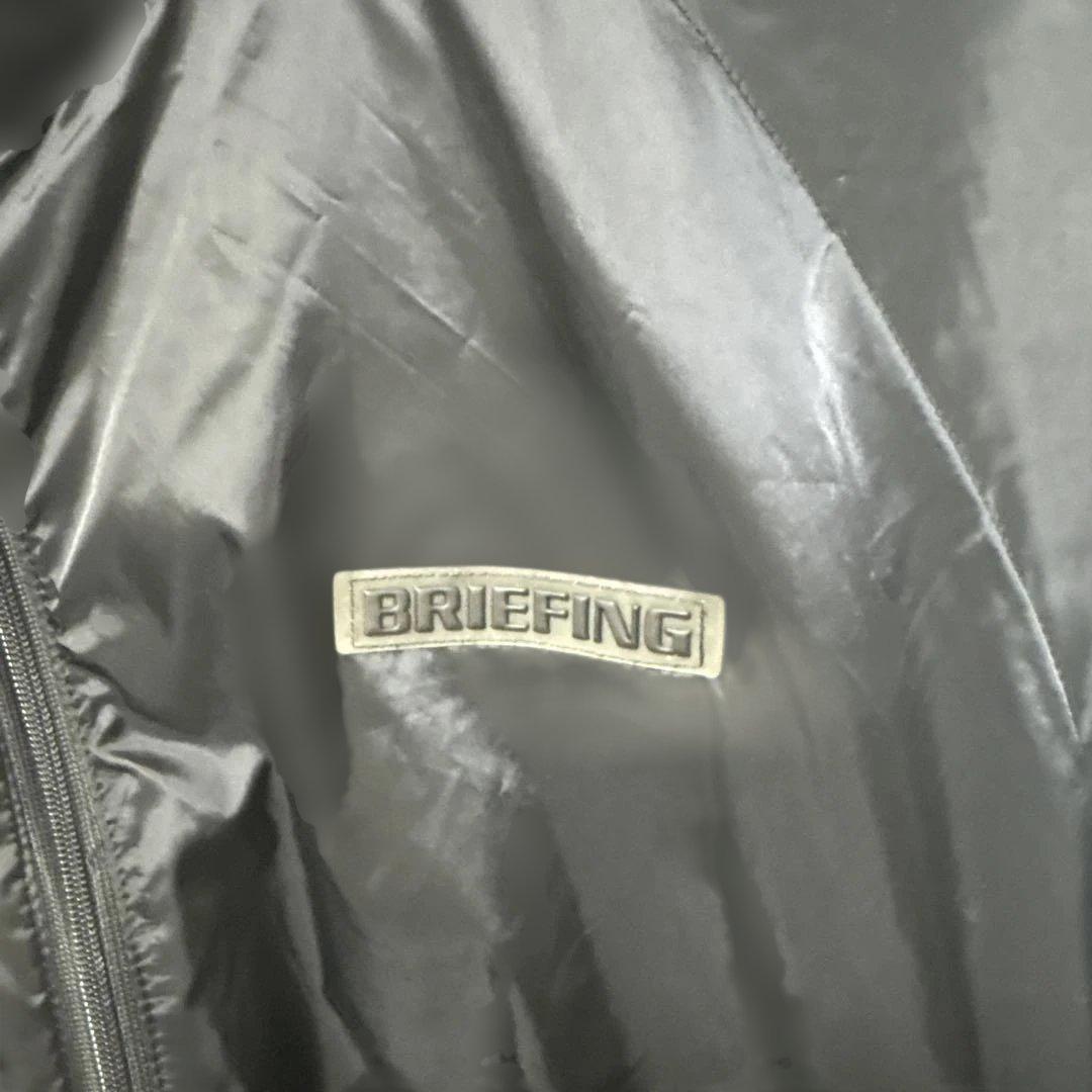 ブリーフィング　ナイロンジャケット　ダブルジップ　ブラック　XL