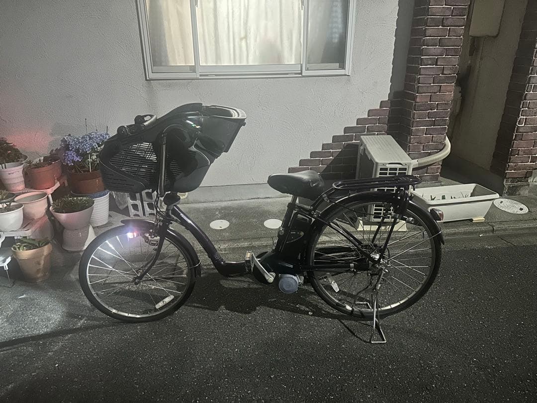 即購入❌電動アシスト自転車 チャイルドシート付き パナソニック