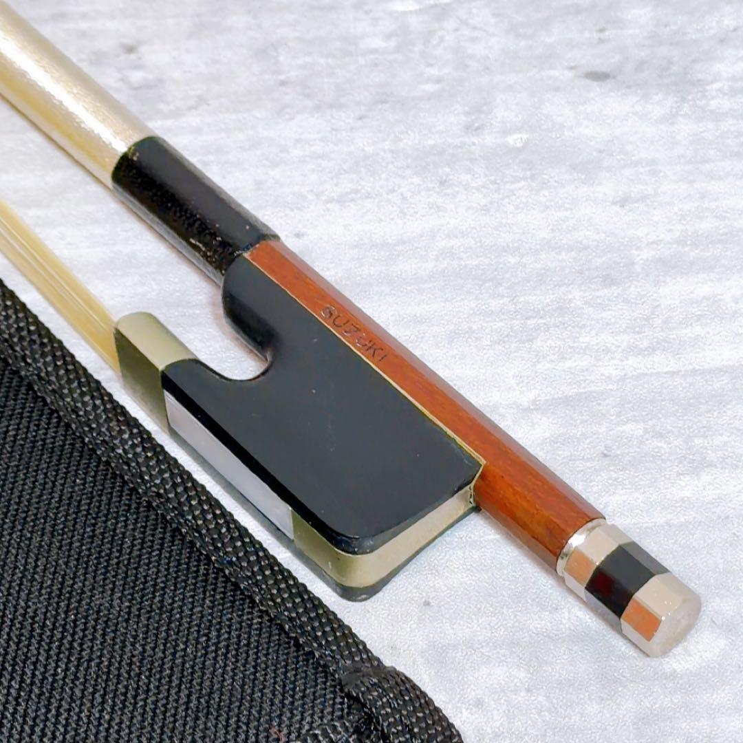 スズキ　チェロ弓　4/4サイズ フルサイズ　ケース