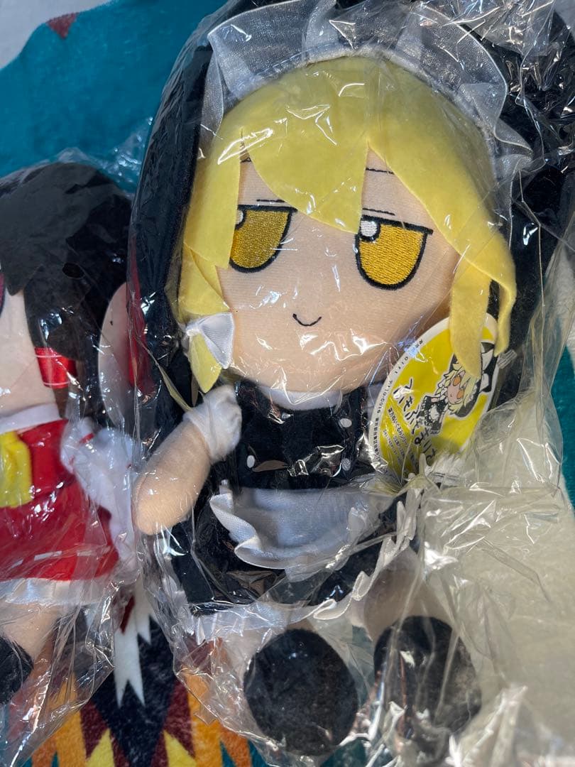 Gift 東方ぬいぐるみシリーズ01.02 ふもふもれいむ。　ふもふもまりさ。