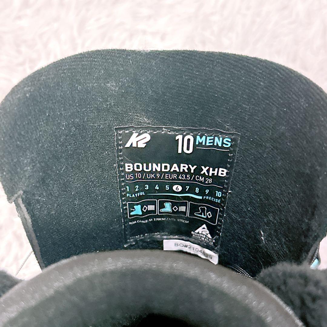 【美品】BOUNDARY CLICKER XHB ステップインブーツ　28cm