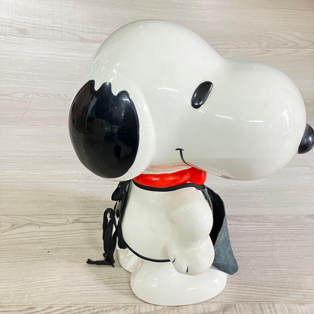 スヌーピー SNOOPY シューシャインキット エプロン 陶器 高さ26cm