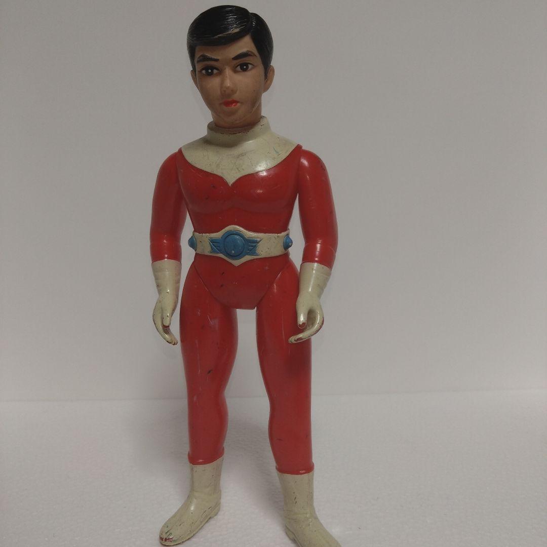 【希少品】　ソフビ　レッドマン　ブルマァク　面取れ