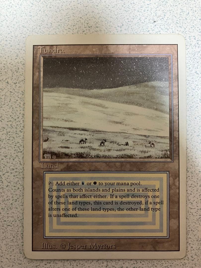 【引退品】英語版_Tundra[3ED]