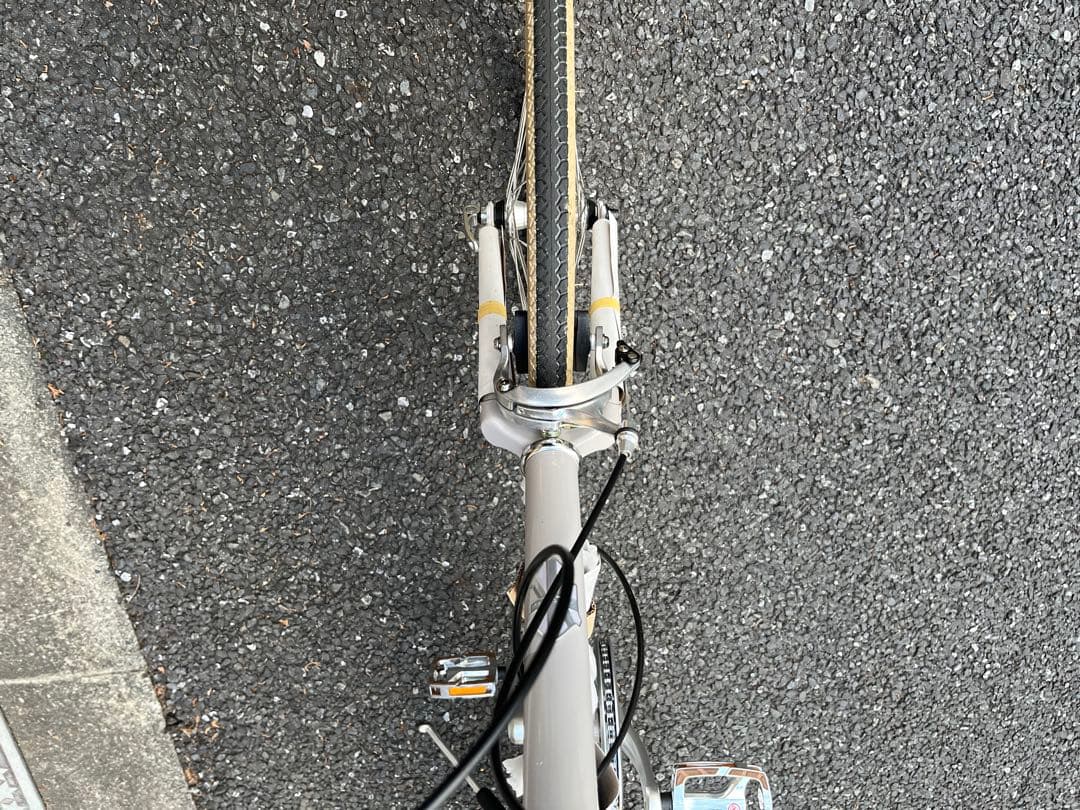 ミニベロ　自転車　クロモリフレーム　8段変速