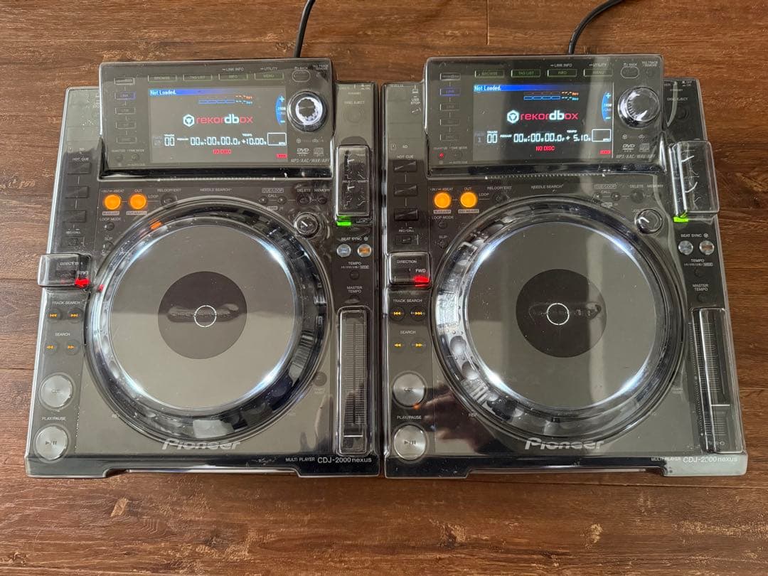 Pioneer CDJ-2000 nexus デッキセーバー付き　2台セット