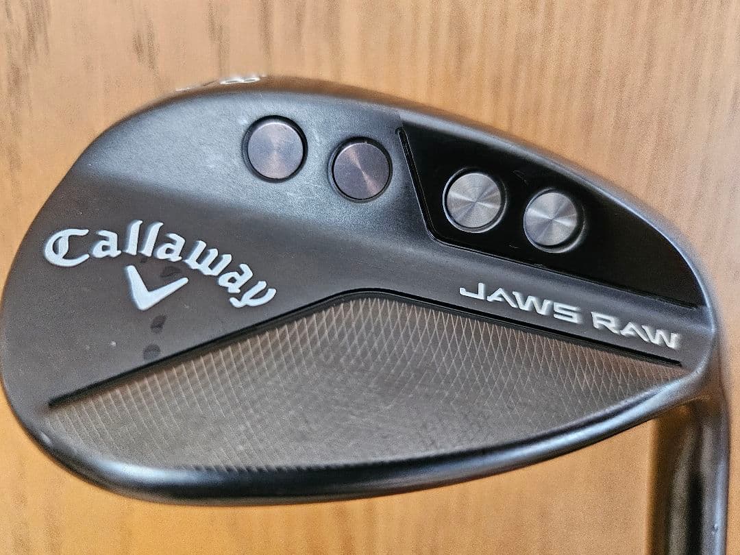 ☆美品☆人気ブラックJAWS RAW58 °