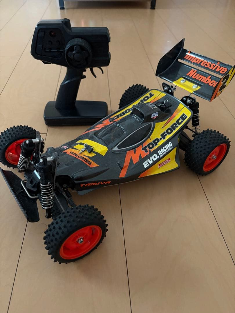タミヤ トップフォース(2017) EVOボディ 組立済 2.4G プロポset