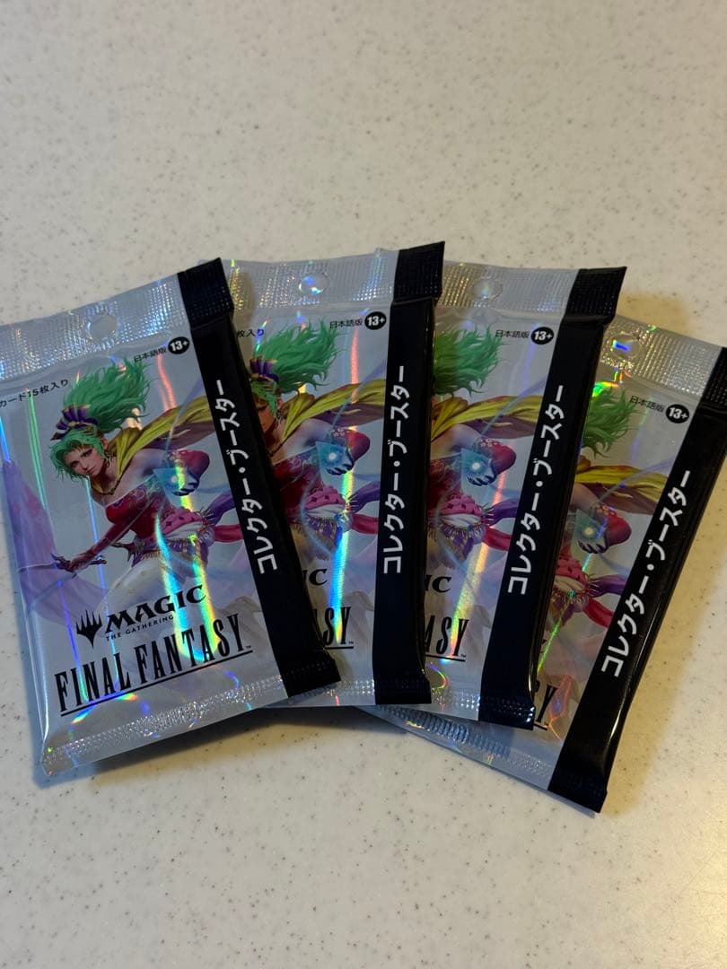 マジックザギャザリング ファイナルファンタジー コレクターズブースター 4パック