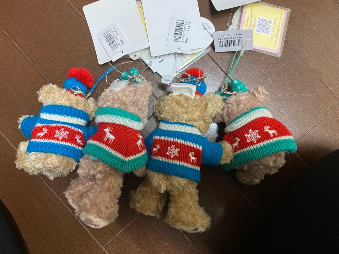 TDS❣️シェリーメイ ‼️ダッフィーぬいぐるみバッジ、ストラップ新品ダグ付レア