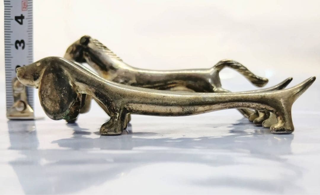 箸置き 馬 犬 ダックスフンド ヴィンテージ 3点 インテリア 置物