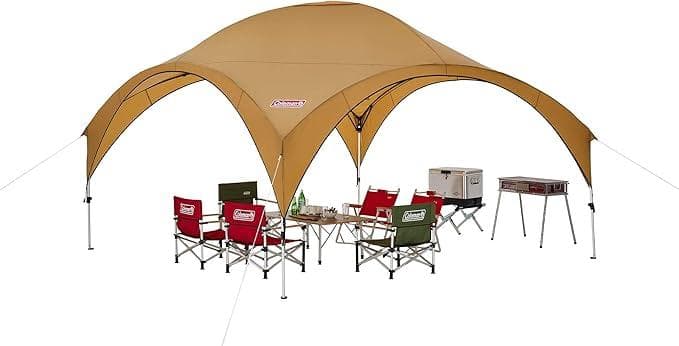 コールマン パーティーシェードライト/360 グリーン/ベージュ