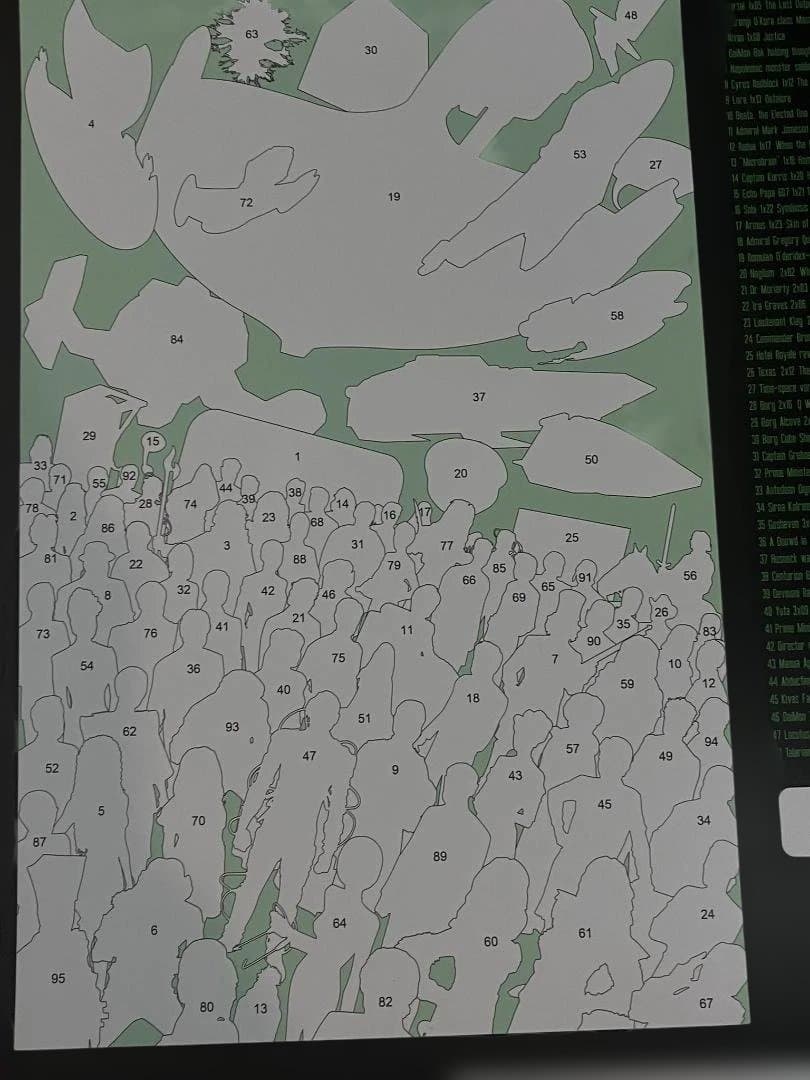 新スタートレック 30周年記念ポスターセット(3枚組)シリアルナンバー900