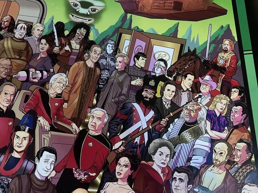 新スタートレック 30周年記念ポスターセット(3枚組)シリアルナンバー900