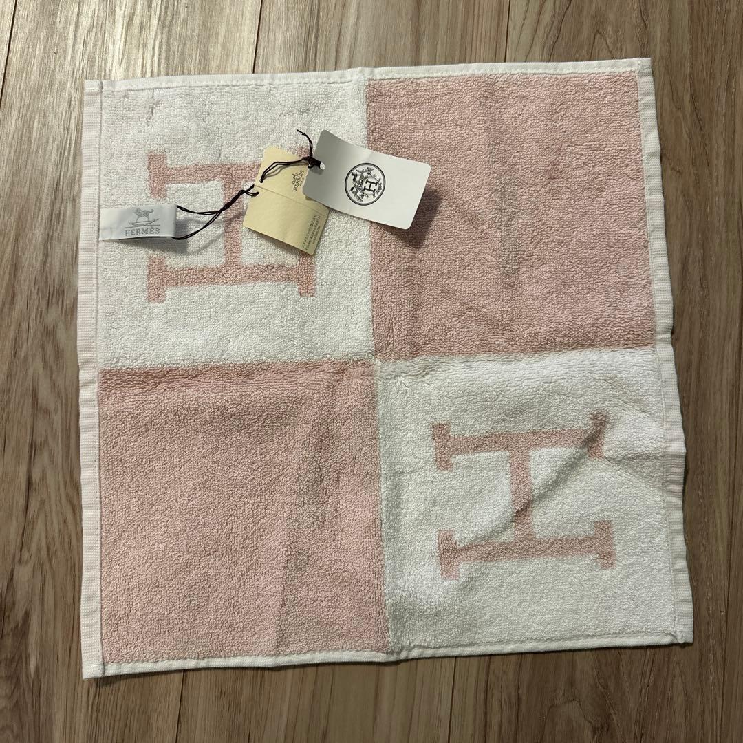 HERMES エルメス バスタオル 大判 ハンカチ セット アヴァロン 箱付き