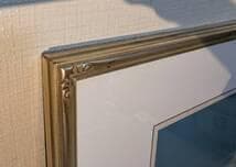 【真作】版画　ミッシェル・バテュ　シルクスクリーン　引き潮　X44