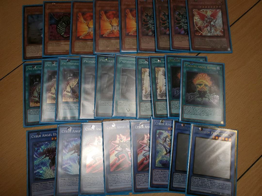 遊戯王 海外版 機械天使 パーデク デッキパーツ