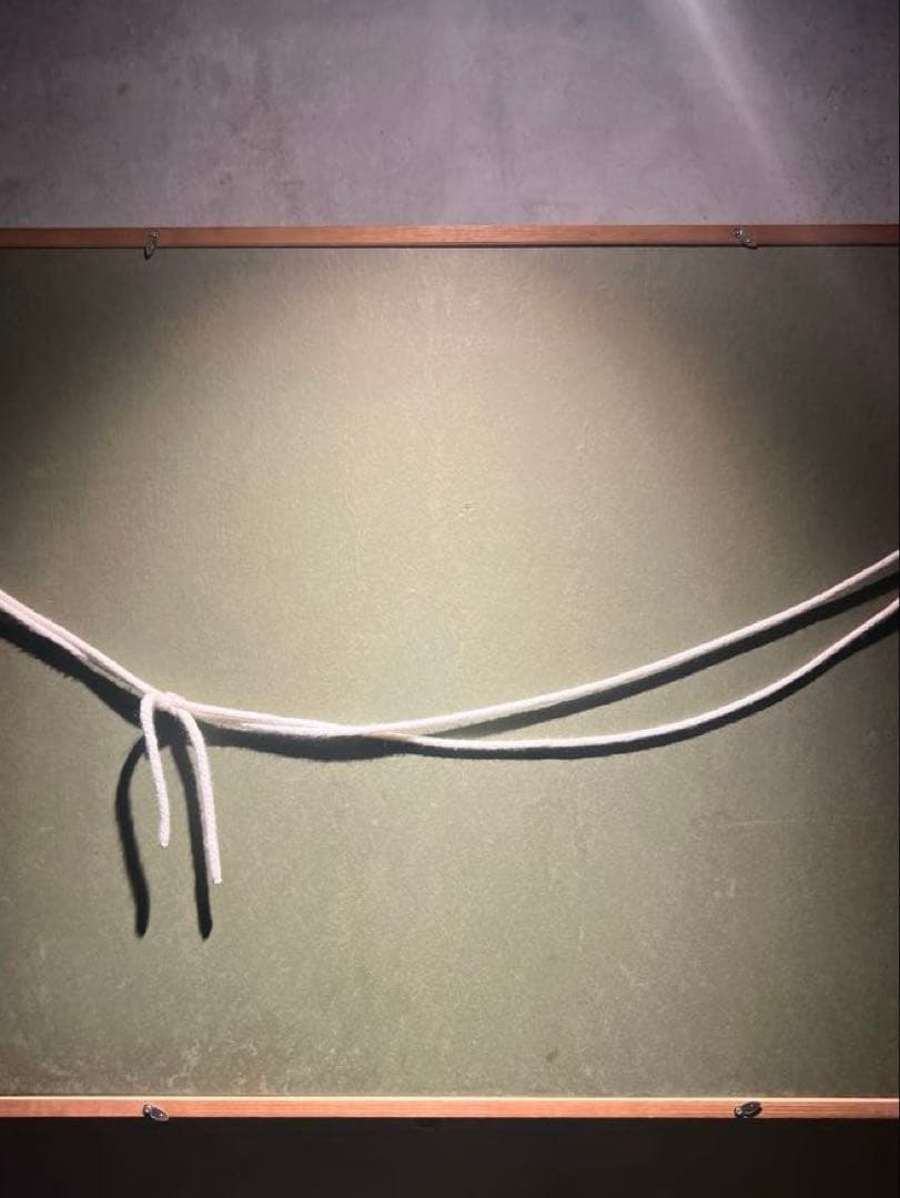 肉筆油彩画　【静物画】　直筆サインあり　作者不詳