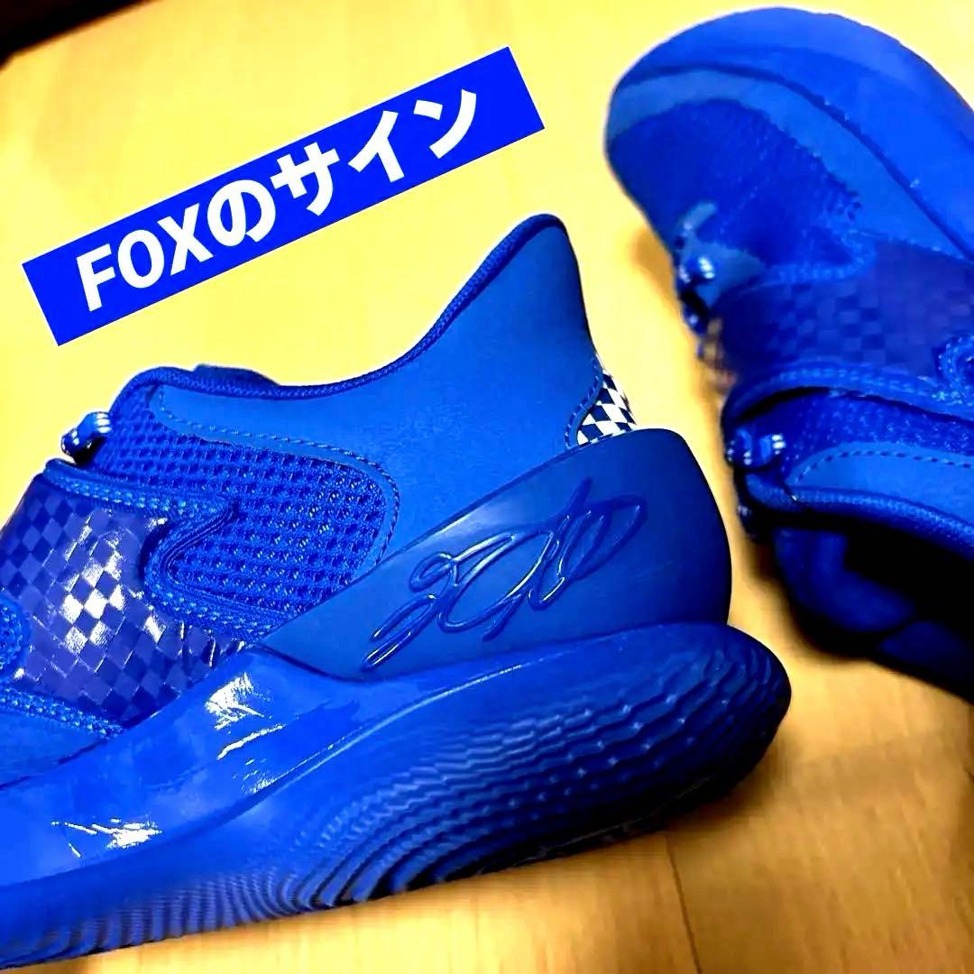 カリーブランド　アンダーアーマー フロー　FOX1 青　フォックス1 バッシュ