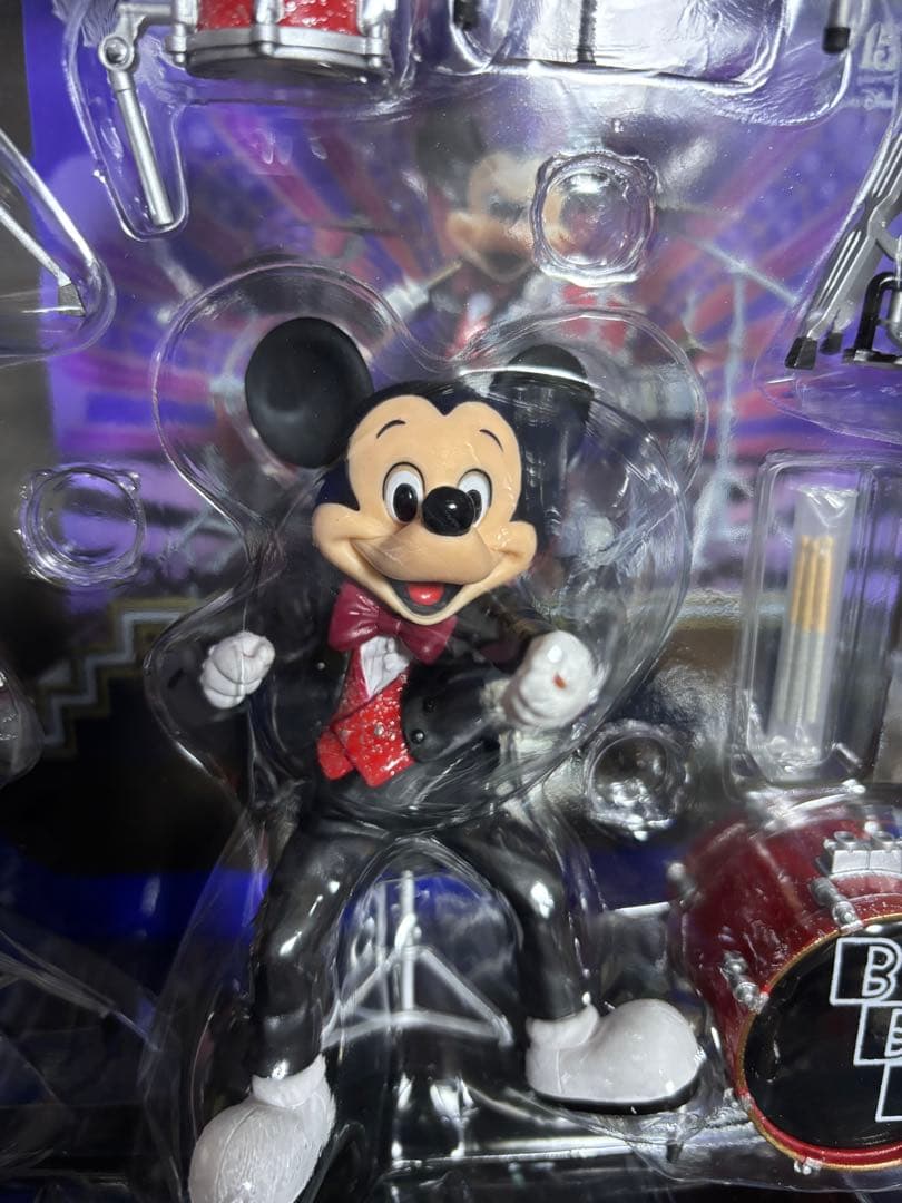 【未使用】ミッキーマウス ビッグバンドビート フィギュアリン