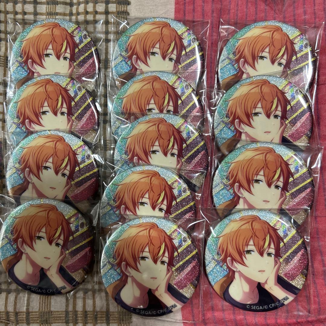 プロセカ　プロジェクトセカイ　グリッター缶バッジ　東雲彰人