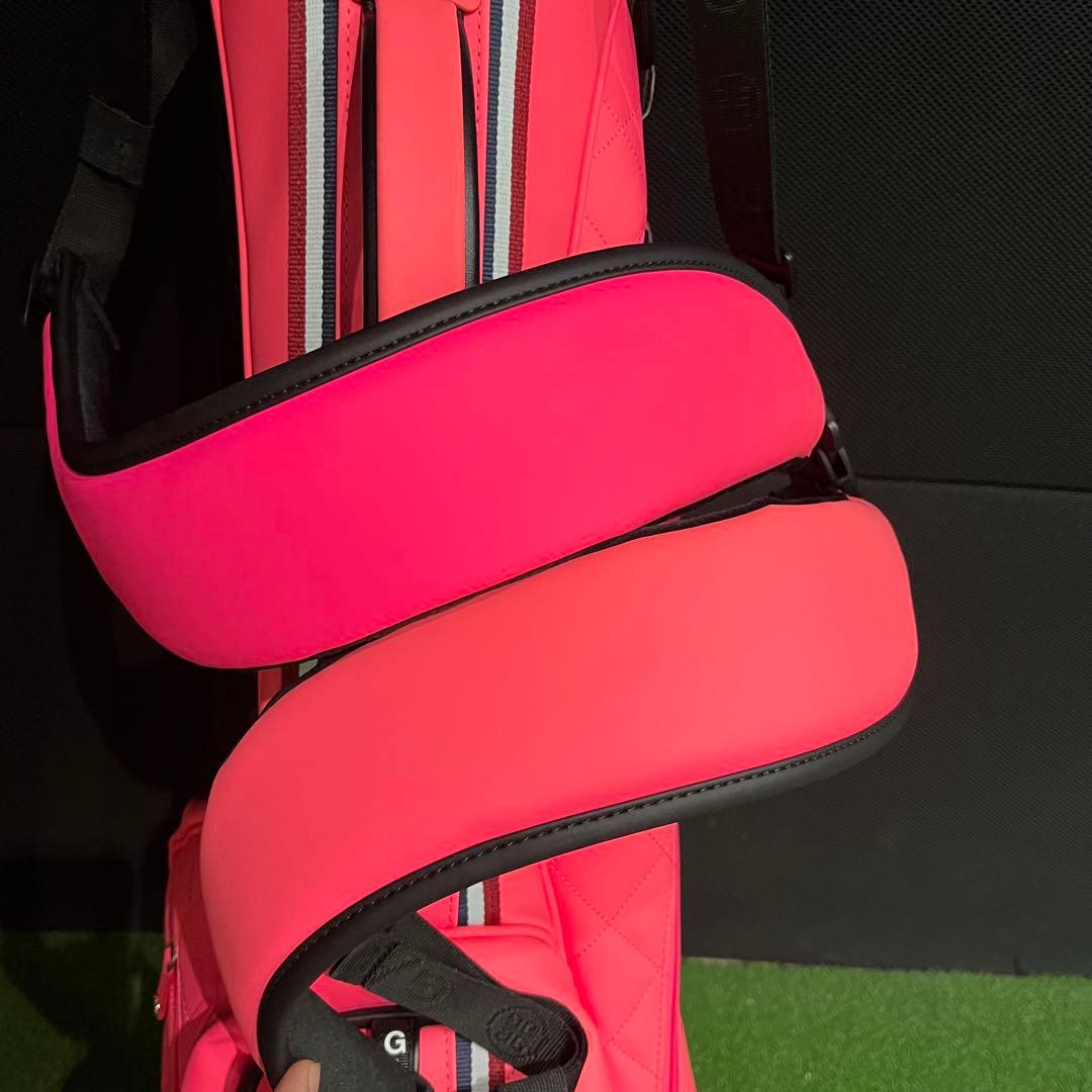 【訳アリ】VESSEL×G/FORE 別注ピンク キャディバッグ