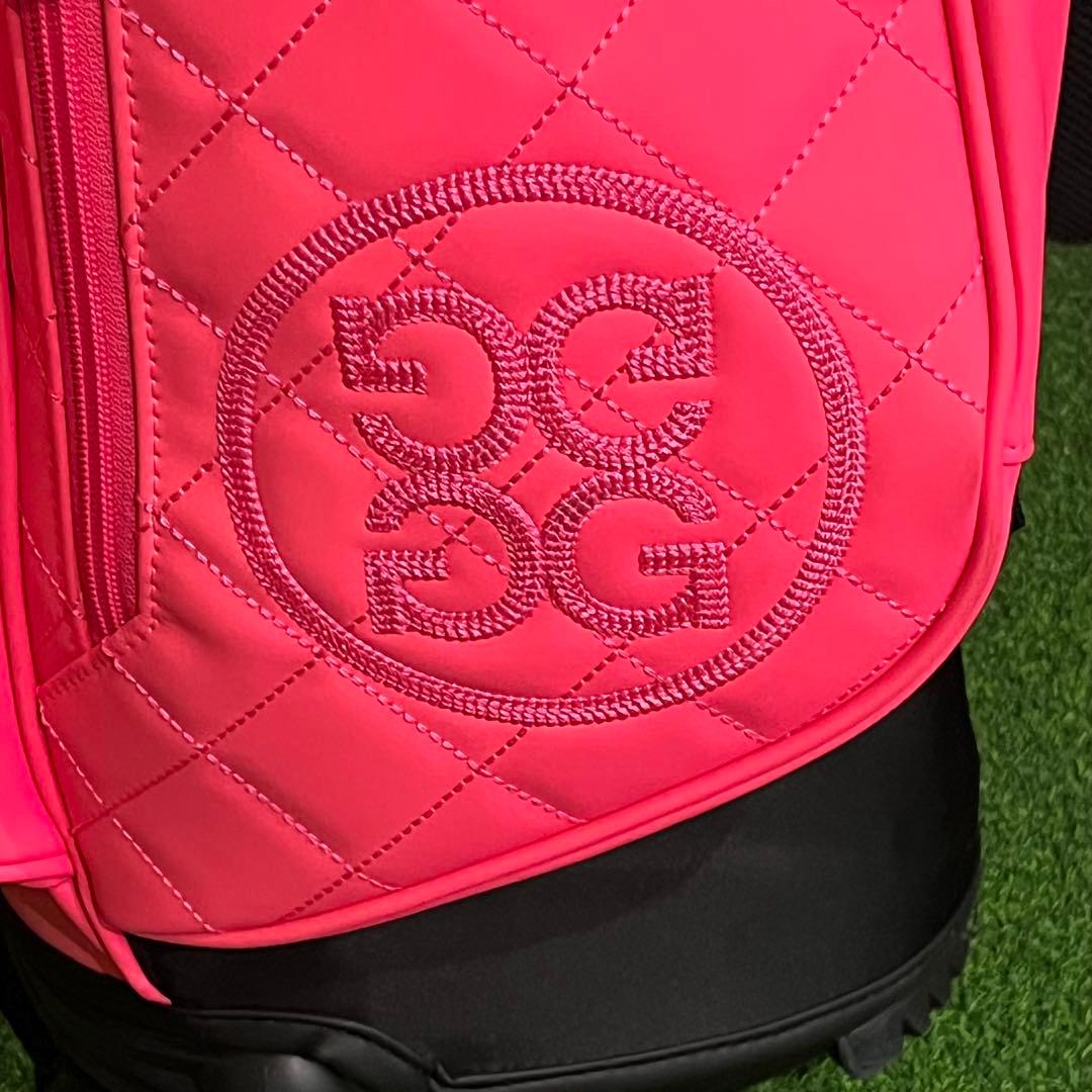 【訳アリ】VESSEL×G/FORE 別注ピンク キャディバッグ