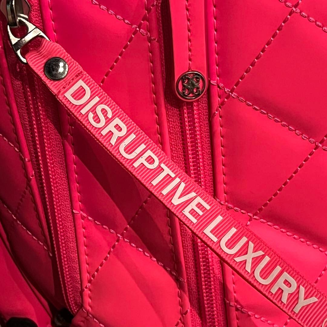 【訳アリ】VESSEL×G/FORE 別注ピンク キャディバッグ