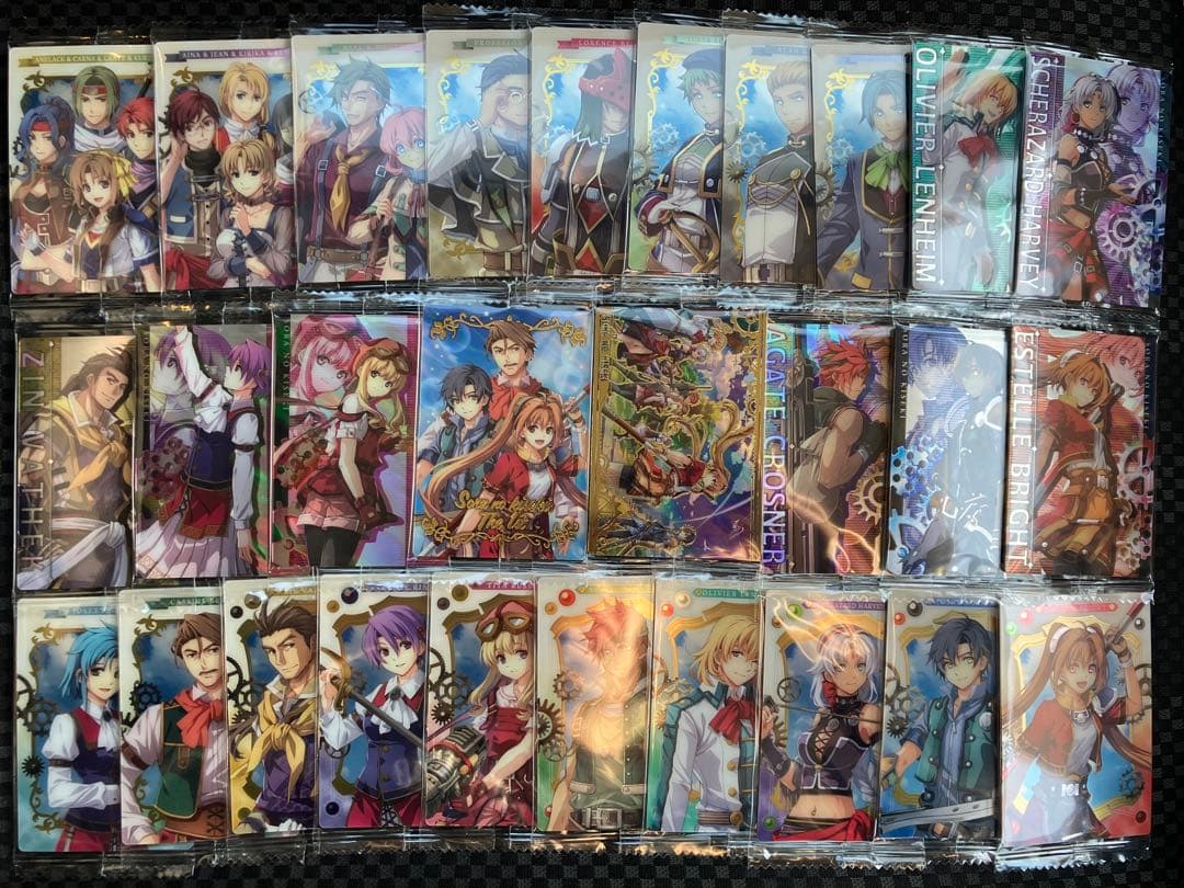 空の軌跡　the 1st　 ウエハース　コンプ　全28種　キービジュアル