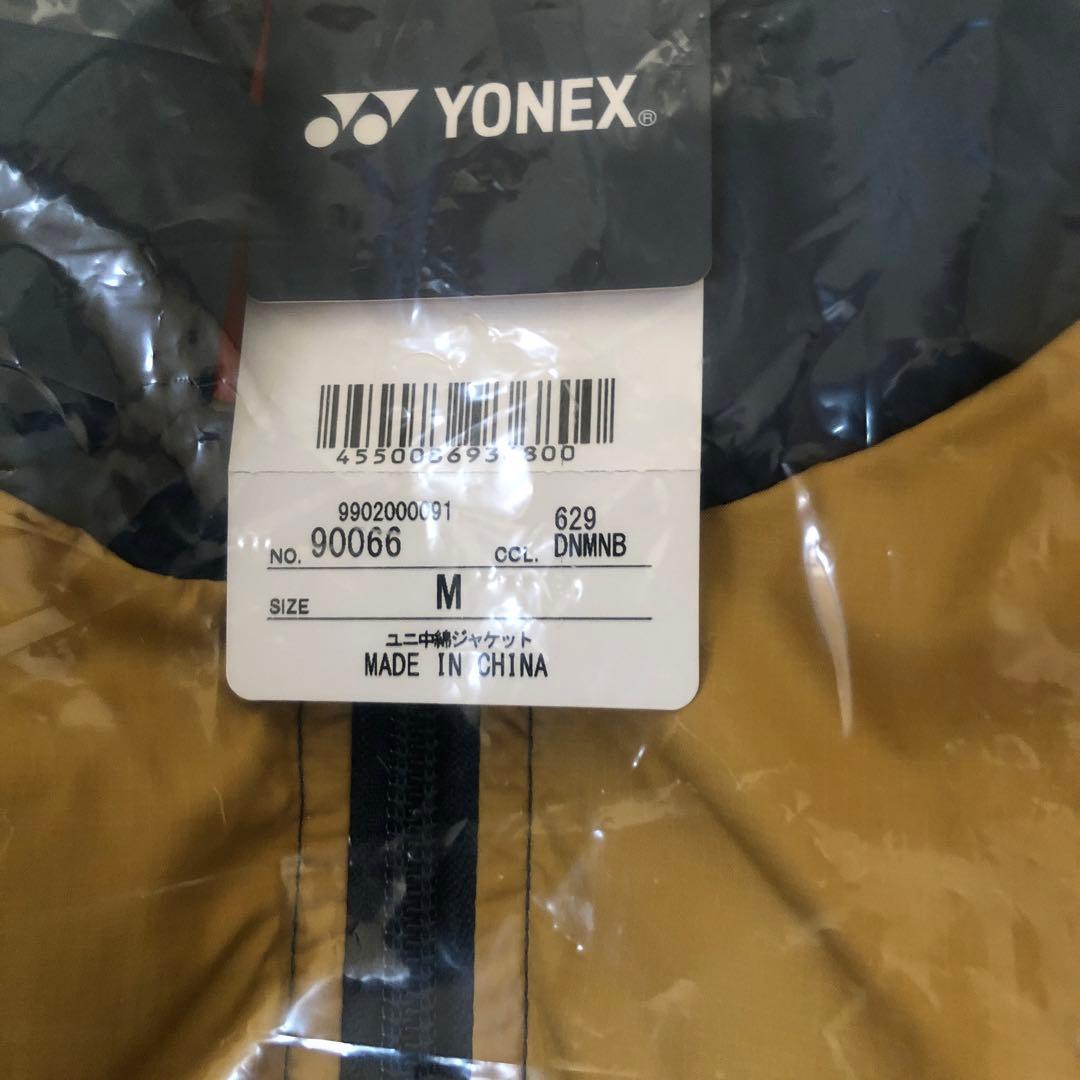 Yonex ヨネックス　ユニ中綿ジャケット　デニムネイビー　Mサイズ