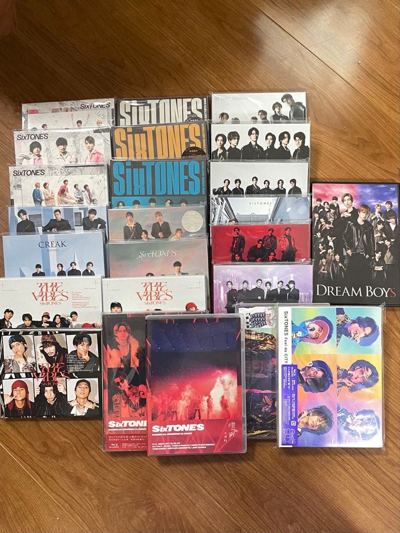 SixTONES まとめ売り CD DVD 公式写真 ステッカー