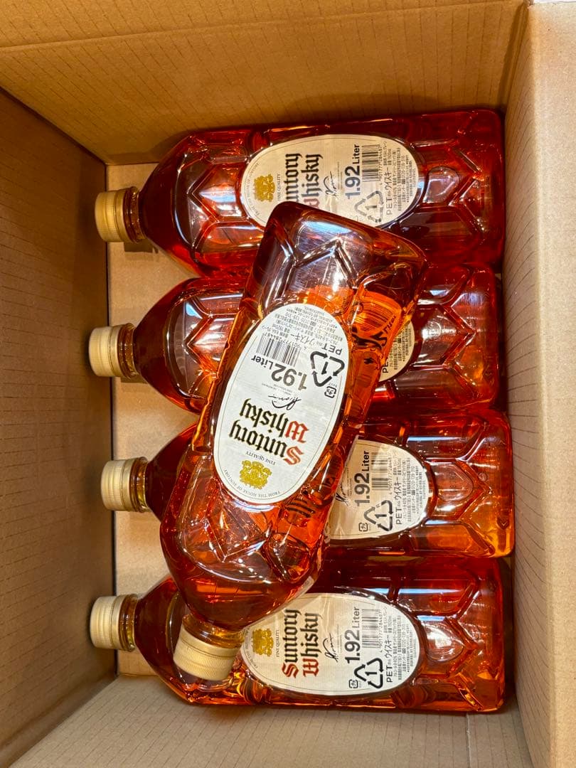 白角 希少終売 サントリーウイスキー 1.92L 5本セット