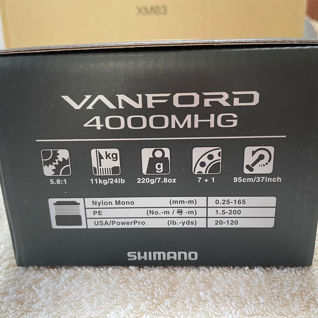 SHIMANO スピニングリール 20 ヴァンフォード 4000MHG