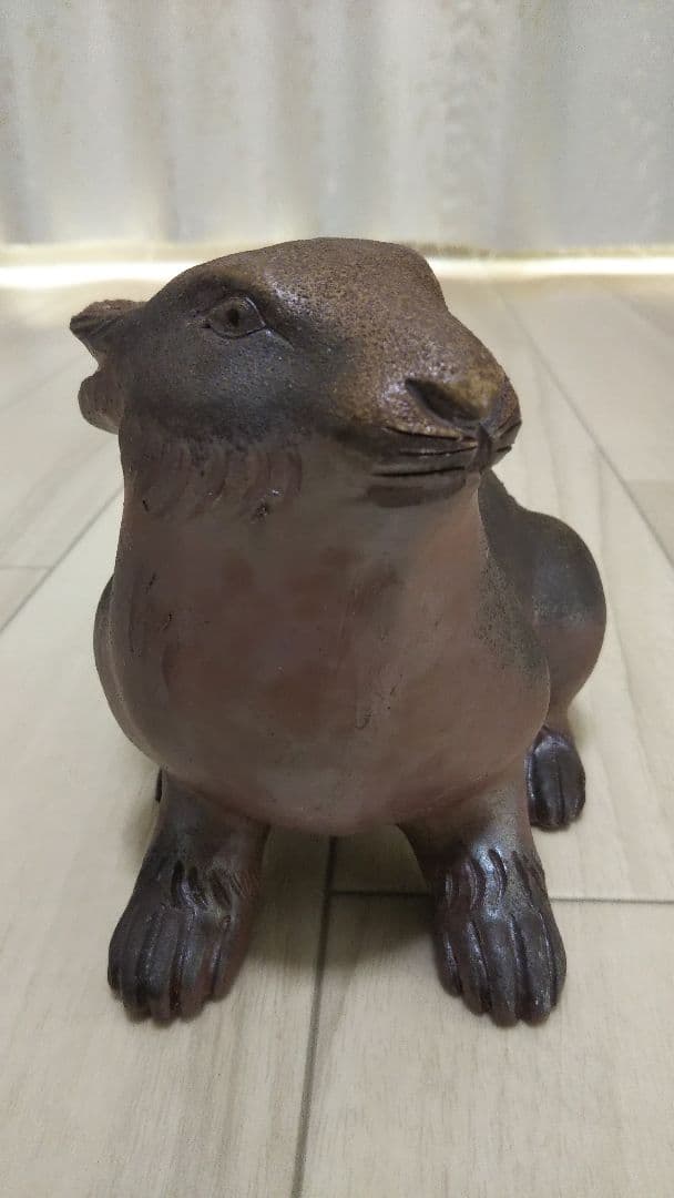 備前焼 干支 卯 松井典之