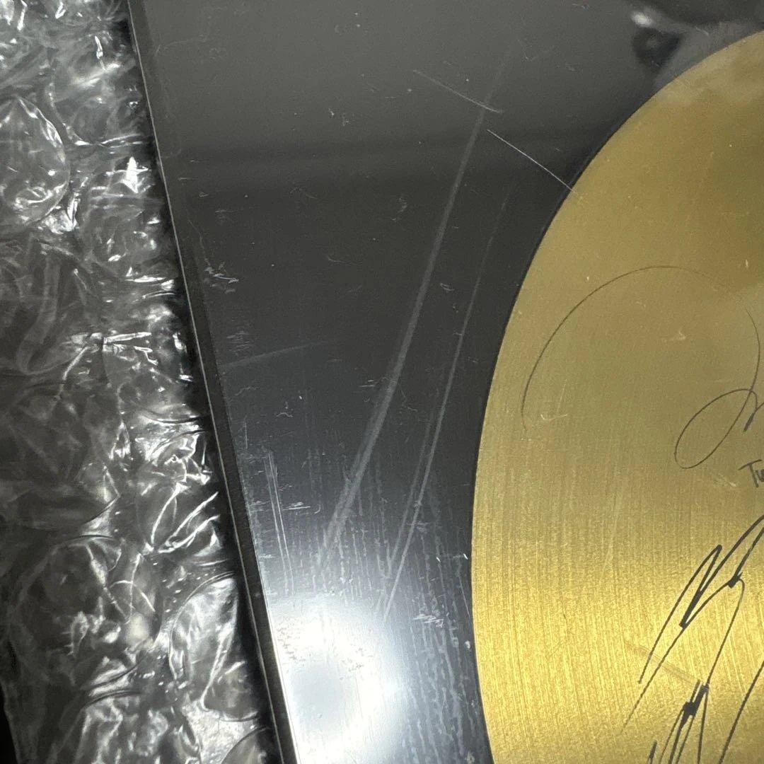 TWICE 5周年記念 ゴールドディスク風アクリルスタンド