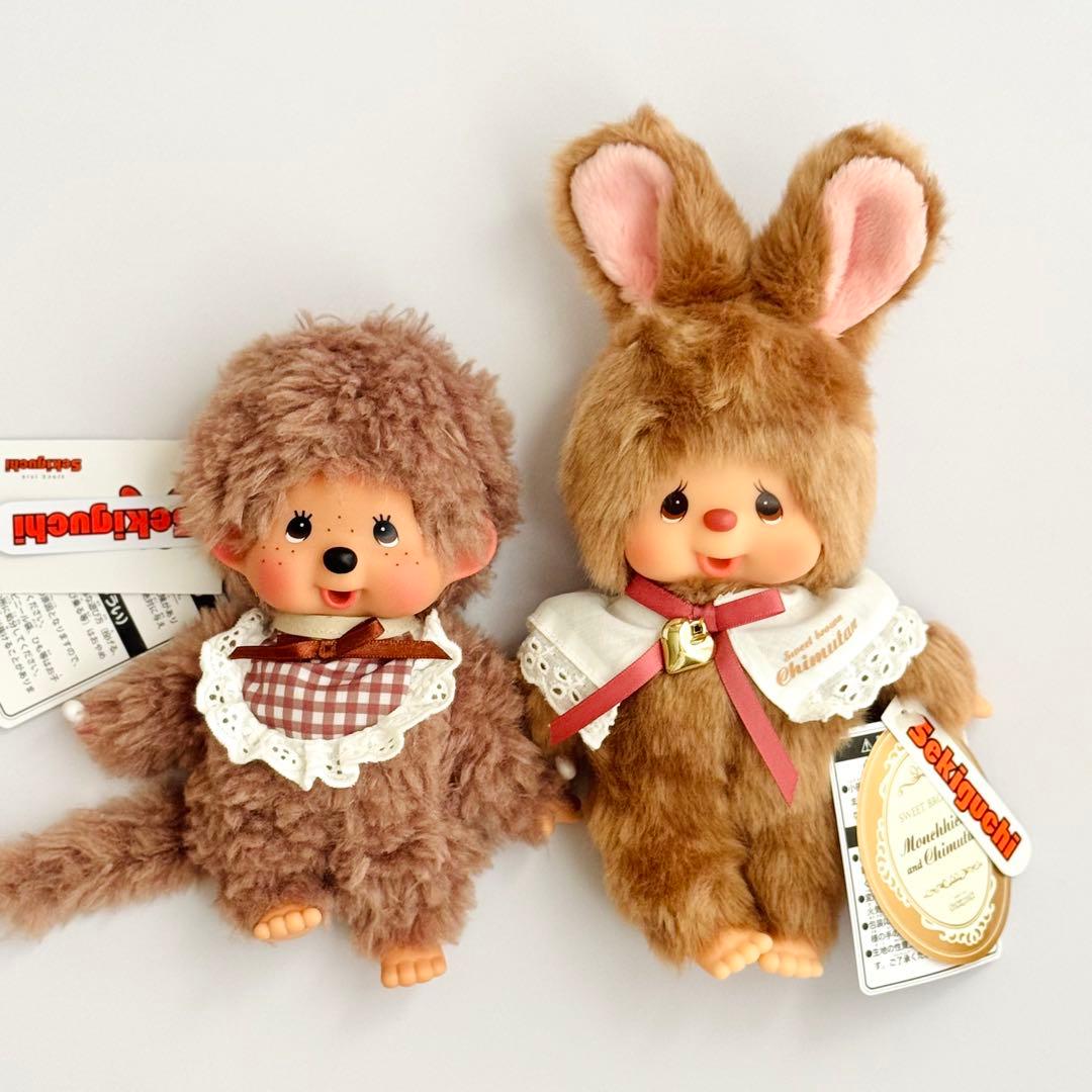 【新品】モンチッチ ＆ チムたん スウィートブラウン 2体セット