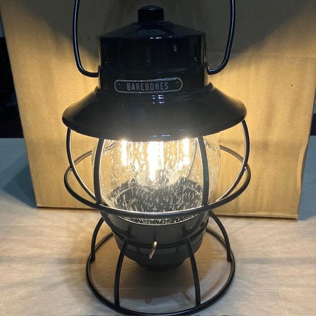 【カスタム 】ベアボーンズ LED レイルロードランタン クリア