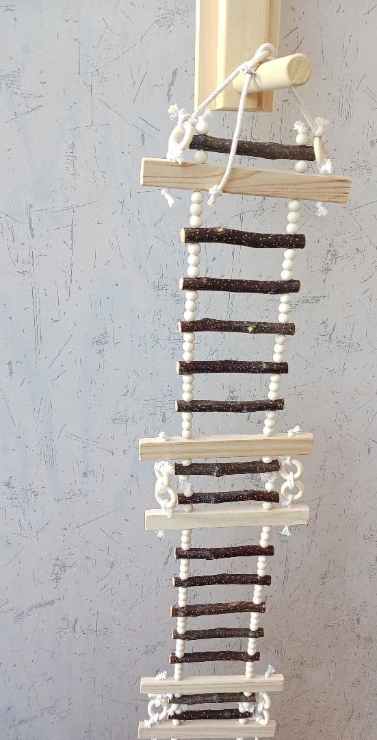 326　吊り橋　はしご　止まり木　バードトイ　鳥　インコ　小動物