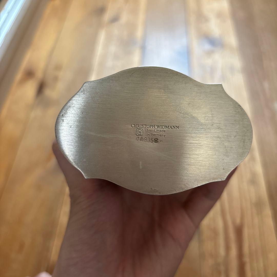 CHRISTOPH WIDMANN シルバー　ティーボックス